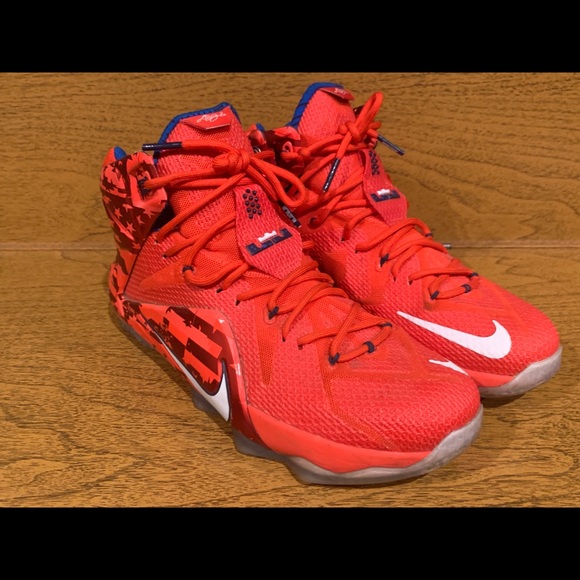 lebron 4th of july shoes